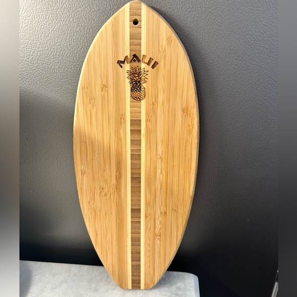 Totally Bamboo Maui, Hawaii Surfboard Small Cutting Board-Brand New without tag - Picture 8 of 8